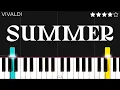 Download Lagu Vivaldi - Summer (The Four Seasons) | Piano Tutorial
