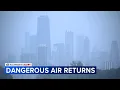 Chicago air quality expected to drop again as more wildfire smoke returns impacting outdoor events