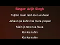 Hawayein Song Karaoke With Lyrics Arijit Singh jab harry met sejal clean Instrumental song