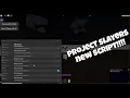 Brand New Working Project Slayers Script 2025