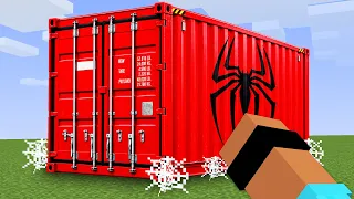 Abrindo CONTAINERS do HOMEM ARANHA