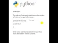Lesson 1 Python Challenge 6