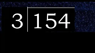 Divide 154 by 3 decimal result Division with 1 Digit Divisors How to do