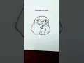 The Cutest Blanket Creature Ever Cozy Art Drawing