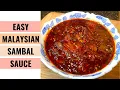 Download Lagu MALAYSIAN SAMBAL Sauce Spicy Food Lovers Must Have | Aunty Mary Cooks 💕