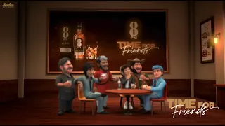 Jab Ghadi Baje 8, Dushmani Khatam & Party Shuru | #TimeForFriends | 8PM Premium Black