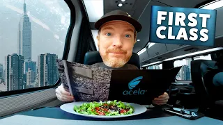 What Is Amtrak Acela First Class All About DC To NYC In Style
