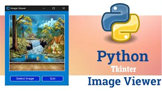 Image Viewer App with Python CustomTkinter Full Tutorial
