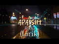 Download Lagu RADJA - APA SIH ( LIRIK)