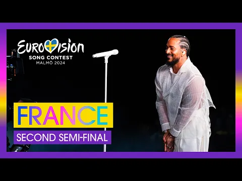 Download MP3 Slimane - Mon Amour (LIVE) | France 🇫🇷 | Second Semi-Final | Eurovision 2024