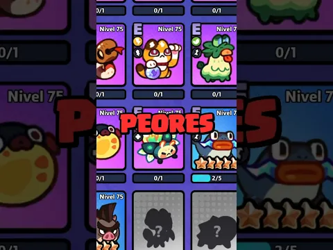 MIS PEORES TATARIS DE #clashofcritters