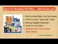 Plan Your FSA Eligible Expenses Health Care FSA FSA Eligible Items