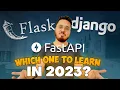 Choosing the Right Python Web Framework Django Flask or FastAPI