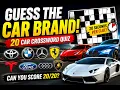Test Your Car Knowledge Guess the Car Brand Ultimate Crossword Challenge