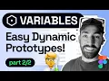 Mastering Advanced Prototyping with Variables 2023 Figma Variables Tutorial