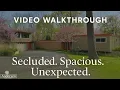 Walkthrough Secluded Homer Glen Home on 1 84 Acres 14655 W Walnut Ave
