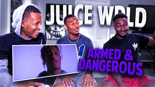 first time hearing juice wrld armed u0026 dangerous