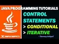 Java Control Statements Conditional Looping Control Statements in Java Theoretical Explanation