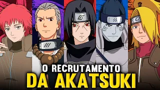 COMO CADA NINJA FOI RECRUTADO PARA A AKATSUKI EM NARUTO