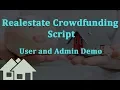 Real Estate Crowdfunding Software - Real estate Crowdfunding website Script