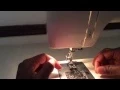 Part 3 - Inserting the Top Thread Tutorial on Kenmore 385 Series Sewing Machine