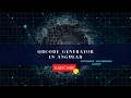 How to Generate your own QR Code Create A QR Code in Easy Steps QR Code Generate in Angular