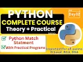 Python Match Statement Programs of Match Statement Python Complete Course for Beginners - Day32