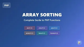PHP Array Sorting Mastering sort asort ksort More