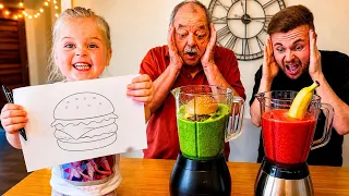 Whatever My Daughter Draws, WE EAT