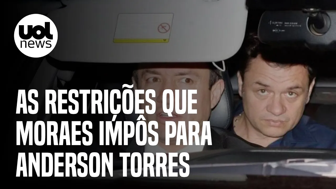Anderson Torres solto: Sem passaporte, redes sociais e arma: o que Moraes impôs ao ex-ministro