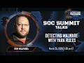 Detecting Malware with YARA Rules Troy Wojewoda