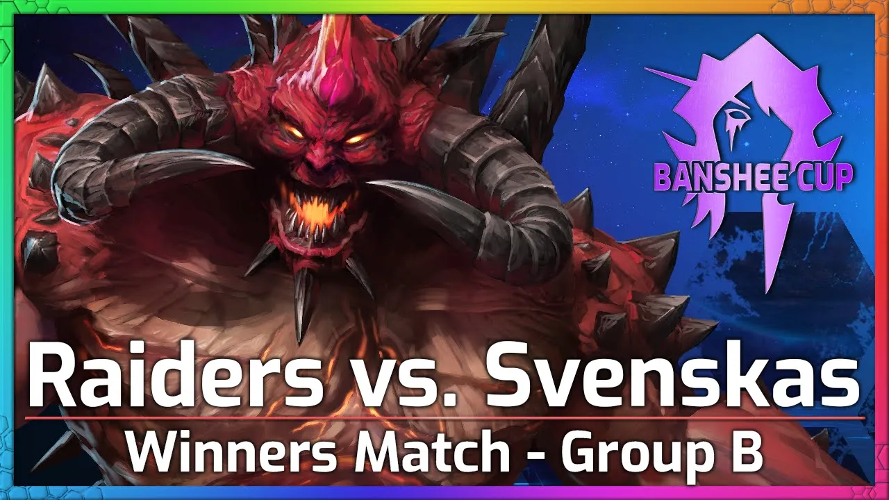 PLAYOFFS: Raiders vs. Svenskas - Winners Match - Heroes of the Storm