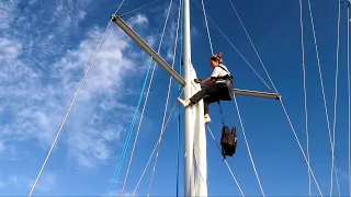 My girlfriend is up the mast! | Ep10 |Sailing Merewether