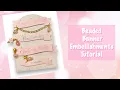 Christmas Embellishments - Beaded Banners