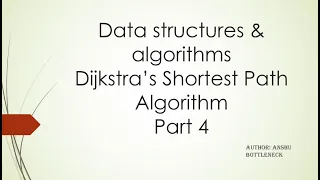 Dijkstra s Shortest Path Algorithm part 4 Scala