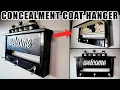 How to build this CONCEALMENT COAT HANGER SHELF Super Easy Farmhouse DIY