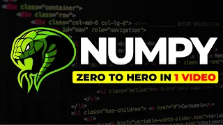 Complete Numpy Zero to Hero Mastery Course in Hindi