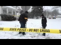 Saginaw Police investigate shooting at house at Union and Mason