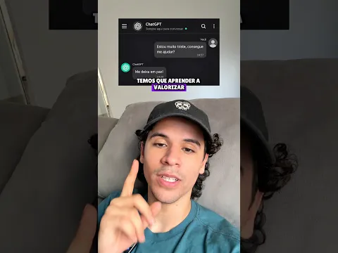 O chat GPT não te merece!