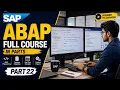 SAP ABAP Modularization Techniques Explained Reusable Programming Concepts Class 22