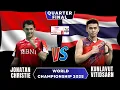 Download Lagu Spectacular 🔥 Jonatan CHRISTIE (INA) vs Kunlavut VITIDSARN (THA) | World Championship Badminton 2025