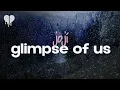 Download Lagu joji - glimpse of us (lyrics)