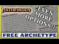 FREE ARCHETYPE VARIANT RULE - PATHFINDER 2E