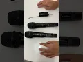 Pairing and changing frequency for Wireless Microphone sets