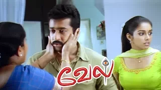 vel tamil movie scenes suriya insults kalabhavan mani surya reveals the truth surya mass scene
