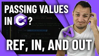 LEARN how to pass VALUE TYPES by REFERENCE in C - Ref In and Out
