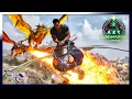 Raiding The Wyvern Cave For Eggs Using A Moth ARK Ragnarok Ascended