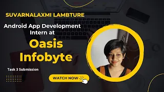 Calculator App TASK 3 Android App Development Oasis Infobyte Internship