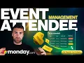 Event Attendee Management In Monday com Detailed Tutorial 2025