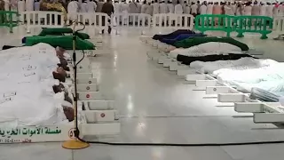 صلاة الجنائز في الحرم المكي يوم الاحد 12 12 1438 